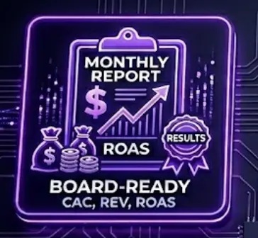 Monthly board-ready reports